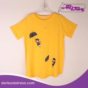 تیشرت لش دخترانه