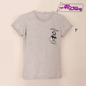 خرید تیشرت دخترانه طرح پاندا