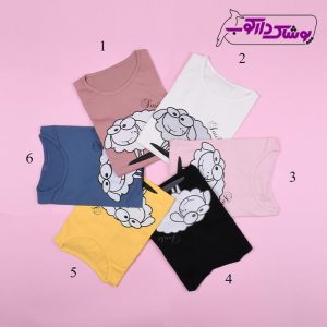 خرید تیشرت دخترانه عروسکی