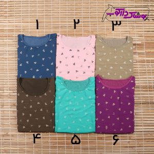 خرید تیشرت نخی ساده زنانه